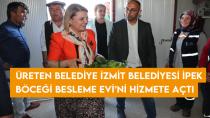 Üreten belediye İzmit Belediyesi İpek Böceği Besleme Evi’ni hizmete açtı
