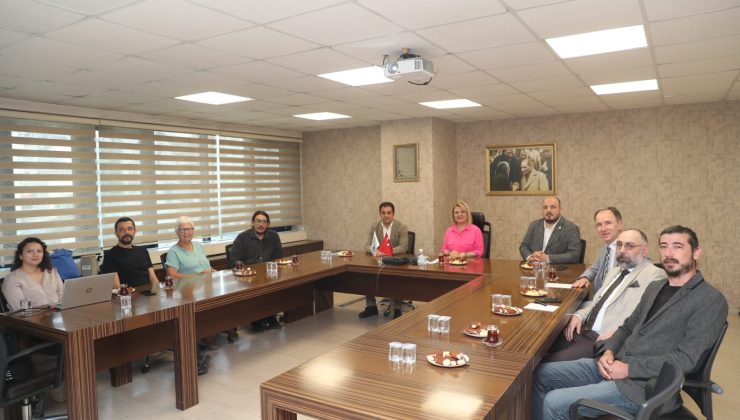 Başkan Hürriyet, Kültür Rotaları Derneği ile  Erasmus Spor Projesi için bir araya geldi