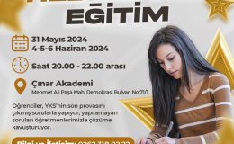 Geleceğin yıldızları için Çınar Akademi’de 
