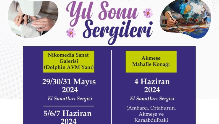 İZMEK yılsonu sergileri başlıyor!