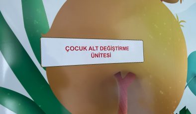 BELSA önündeki Bebek Bakım ve Emzirme Kabini yoğun ilgi görüyor 