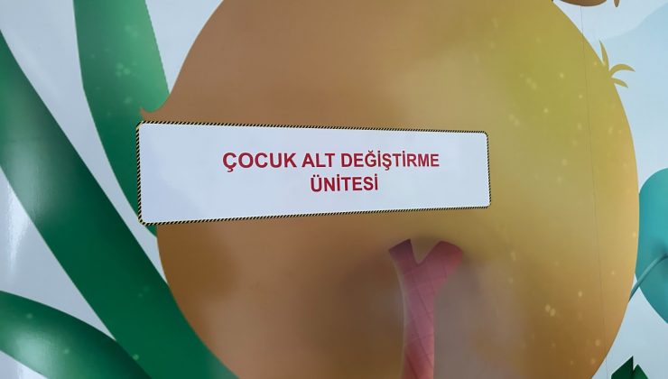 BELSA önündeki Bebek Bakım ve Emzirme Kabini yoğun ilgi görüyor 