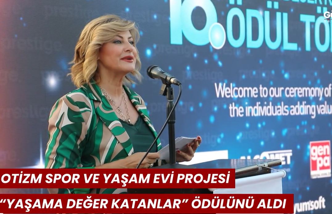 Otizm Spor ve Yaşam Evi, Yaşama Değer Katanlar ödüllerinde Yerel Yönetim Ödülü’ne layık görüldük.