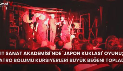 Sanat Akademimizin Tiyatro Bölümü kursiyerleri izleyici karşısına çıkıyor. 🎭