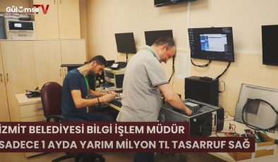 Teknoloji Geri Kazanım projemizle, sadece bir ayda yarım milyon TL tasarruf sağladık.