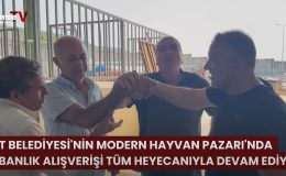 Modern Hayvan Pazarı’mızda satıcıları ve vatandaşlarımızla bir araya getirmeye devam ediyoruz.