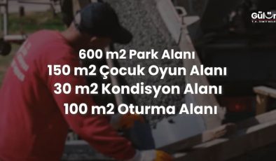 Yeşilova Mahallemize yeni sosyal yaşam alanı kazandırıyoruz