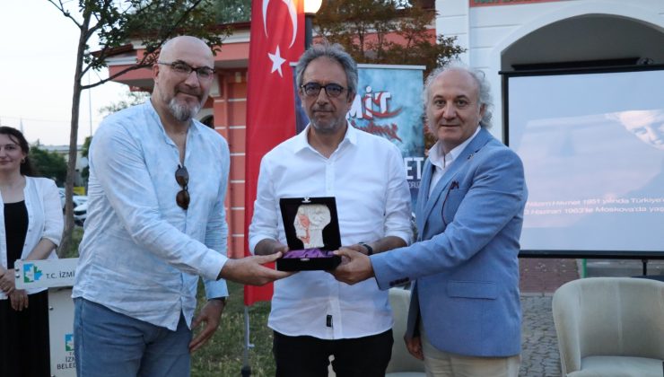 İZMİT BELEDİYESİ, TÜRK EDEBİYATI’NIN “MAVİ GÖZLÜ DEVİ” NAZIM HİKMET’İ ANDI