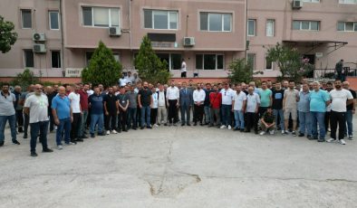 İzmit Belediyesi Fen İşleri ailesi bayramlaştı 
