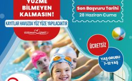 Yüzme Bilmeyen Kalmasın projesinde yaz dönemi başvuruları başladı