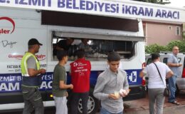 İzmit Belediyesi, Şirintepe’de Cuma Namazı sonrası cemaat ile buluştu
