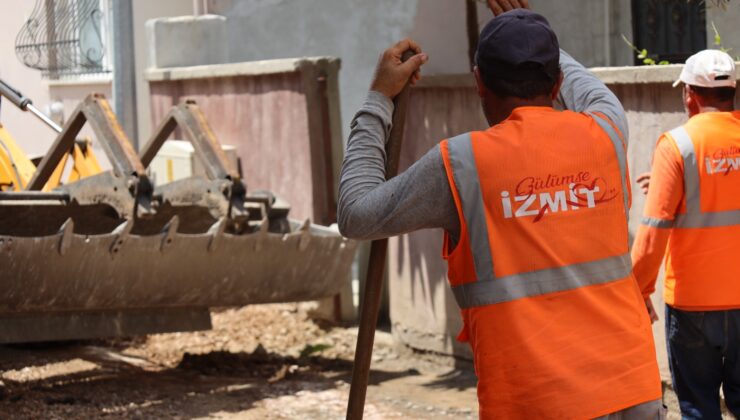 İzmit Belediyesinden Mehmet Ali Paşa’da bir yenileme daha