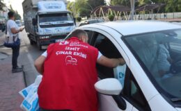 İzmit belediyesi her hafta geleneği bozmadan  işçilere “Hayırlı İşler” dilemeyi sürdürüyor