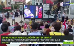 Milli Yüzücünün İzmit’te yaşanan Olimpiyat heyecanı TRT’de yankı buldu