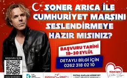 Soner Arıca ile birlikte Cumhuriyet Marşını seslendirmeye var mısınız?