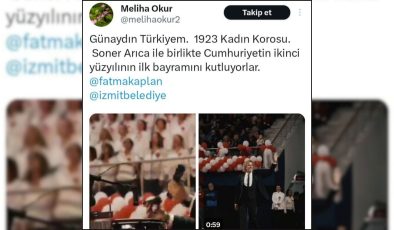 Usta Gazeteci Meliha Okur,  İzmit Belediyesinin muhteşem 101’inci yıl konserini paylaştı
