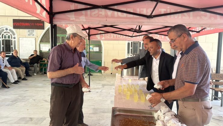 İzmit Belediyesi Fatih Camii cemaati ile buluştu