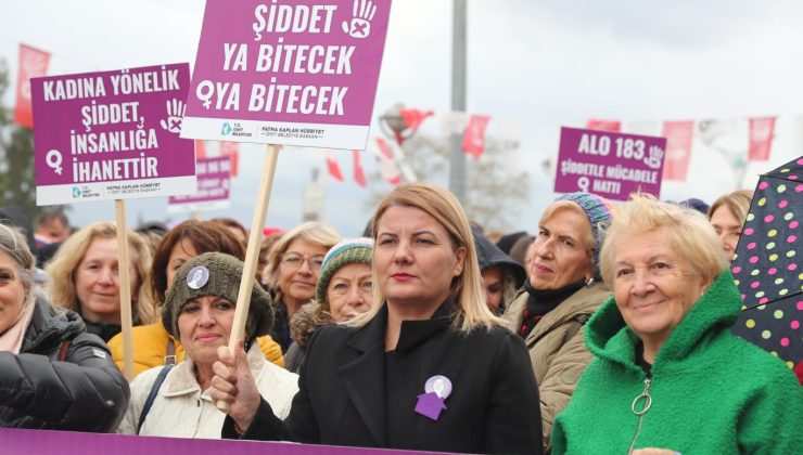 İzmit’ten Kadına yönelik şiddete karşı farkındalık yürüyüşü