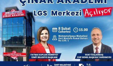 Ali Nazile Yıldız Çınar Akademi LGS Merkezi bugün açılıyor