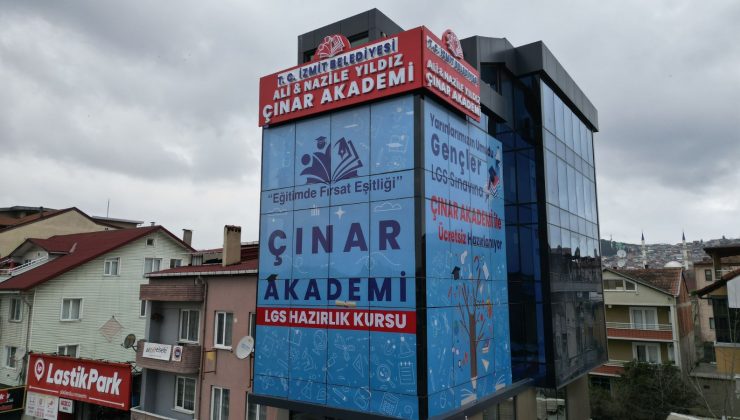 ÇINAR AKADEMİ ÖDEV DESTEK MERKEZİ AÇILDI