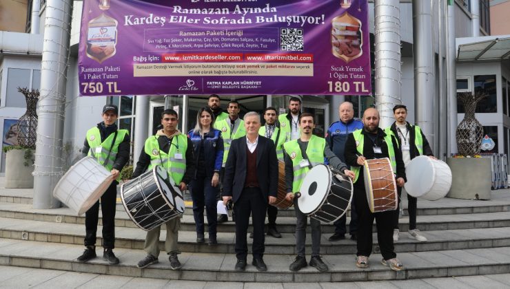 İzmit’in ramazan davulcuları belli oldu