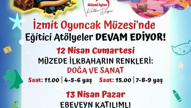 Çocukların hayal gücü Oyuncak Müzesi’nde renk bulacak