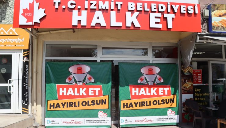 Halk Et Yenişehir Mahallesi’nde Pazartesi günü hizmete açılıyor