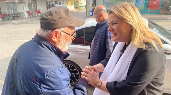 Fatma Başkan, Akmeşe esnafına hayırlı işler diledi