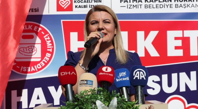 Fatma Başkan müjdeyi Halk Et açılışında verdi