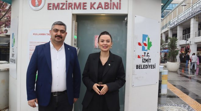İzmit Belediyesi Bebek Bakım ve Emzirme Kabini artık daha güvenli hale geldi