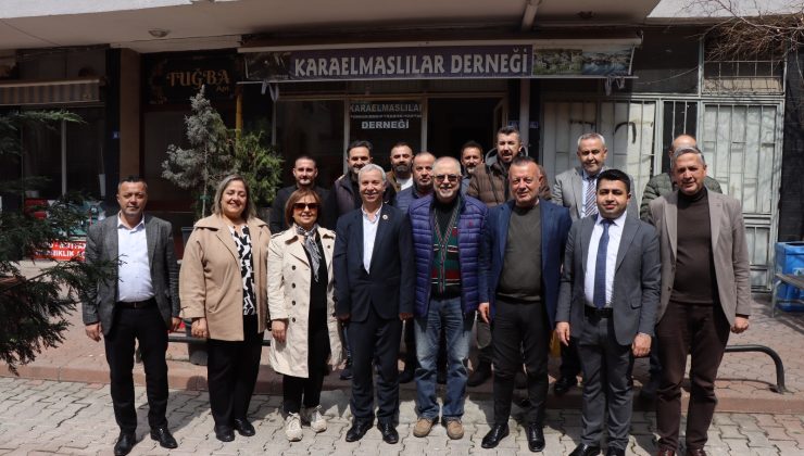 İzmit Belediyesi ziyaretlerine Çukurbağ Mahallesinde devam etti