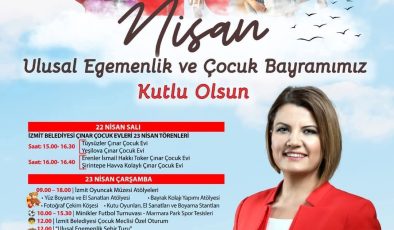 İzmit’te 23 Nisan coşkusu