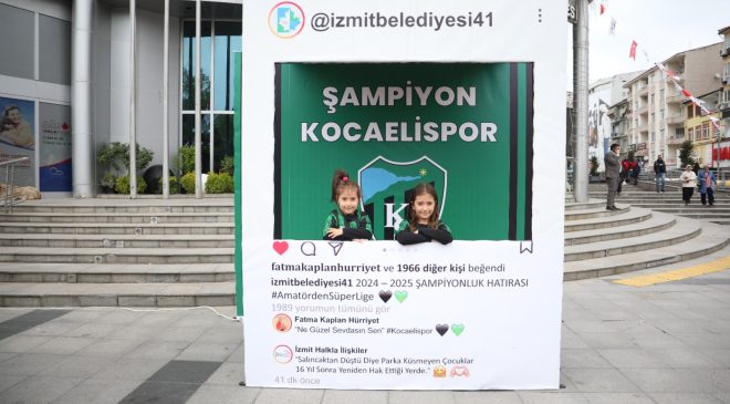 Kocaelispor’un 59.yılı ve Dünya İzmitliler Günü Belsa Meydanında coşkuyla kutlandı