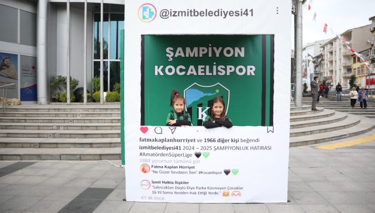 Kocaelispor’un 59.yılı ve Dünya İzmitliler Günü Belsa Meydanında coşkuyla kutlandı