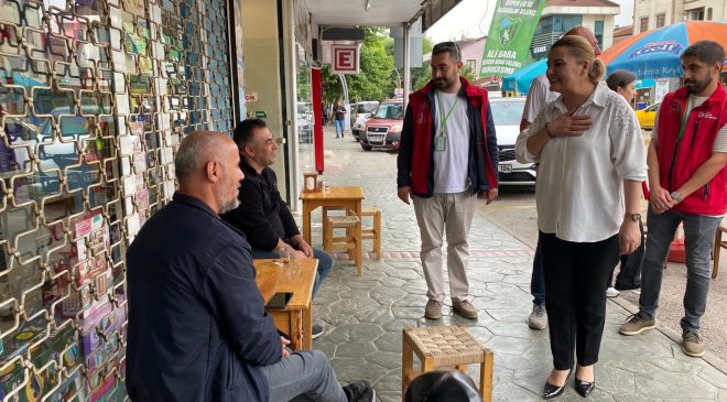 Fatma Başkan’dan sabahın ilk ışıklarında emekçilere ziyaret