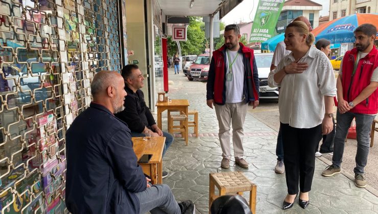 Fatma Başkan’dan sabahın ilk ışıklarında emekçilere ziyaret