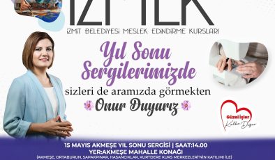 İZMEK’ten yılsonu sergisi ve defile şöleni