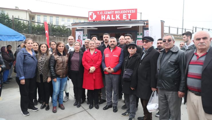 İzmit Belediyesi Halk Et Mobil bugün Gebze’de!