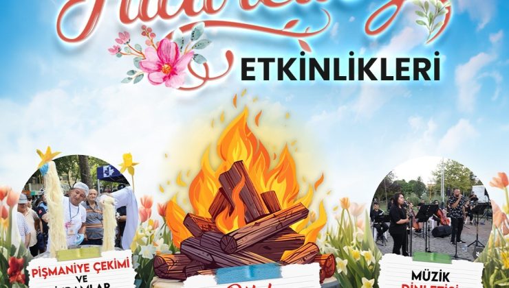 İzmit Belediyesi Hıdırellez etkinlikleri Kertil Tekke Meydanı’nda başlıyor!