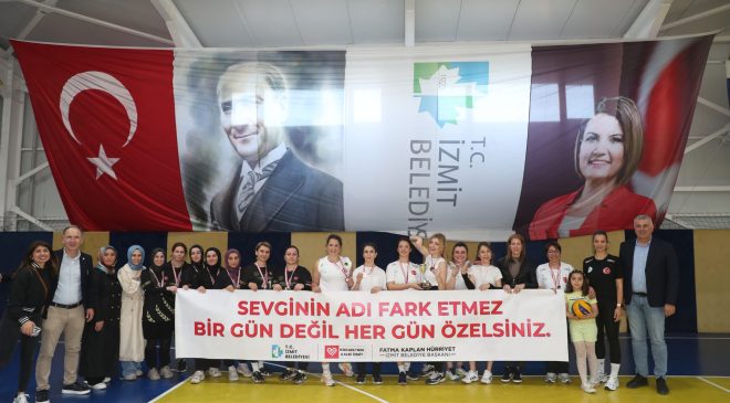 İzmit Belediyesi’nden Anneler Günü’ne özel renkli turnuva