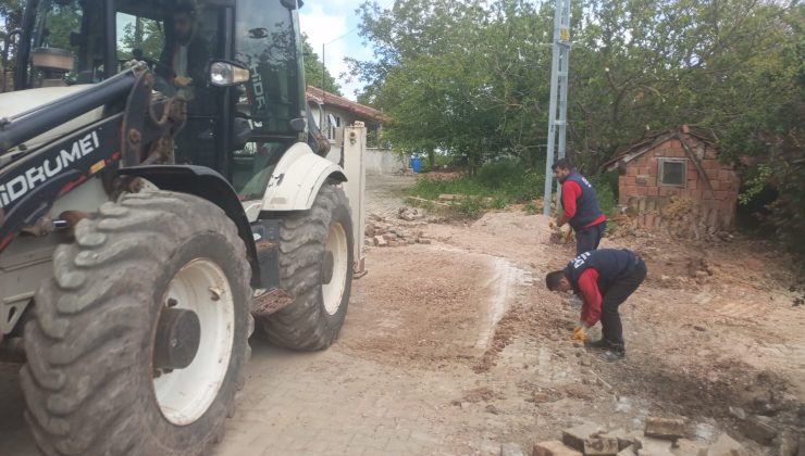 İzmit Belediyesinden Hıdırellez öncesi kırsal mahallelere yoğun mesai