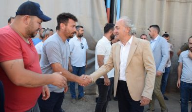 Başkan Yardımcısı Erdem Arcan’dan Fen İşleri Müdürlüğü’ne ilk ziyaret