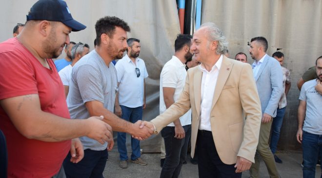 Başkan Yardımcısı Erdem Arcan’dan Fen İşleri Müdürlüğü’ne ilk ziyaret