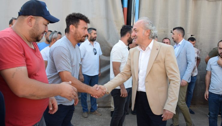 Başkan Yardımcısı Erdem Arcan’dan Fen İşleri Müdürlüğü’ne ilk ziyaret