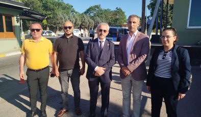 Yangın sonrası İZAYDAŞ’a giden İzmit Belediyesi Başkan Yardımcısı Celal Hülür engellenmek istendi
