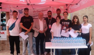 İzmit Belediyesi YKS heyecanına bu yıl da ortak oldu