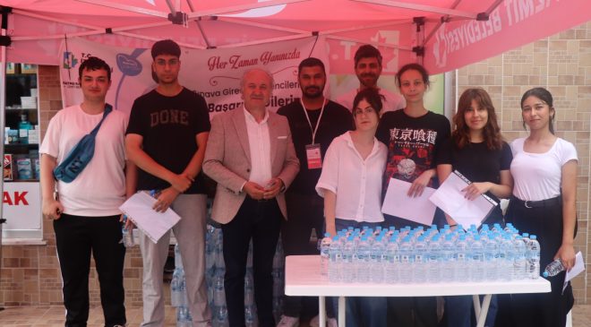 İzmit Belediyesi YKS heyecanına bu yıl da ortak oldu