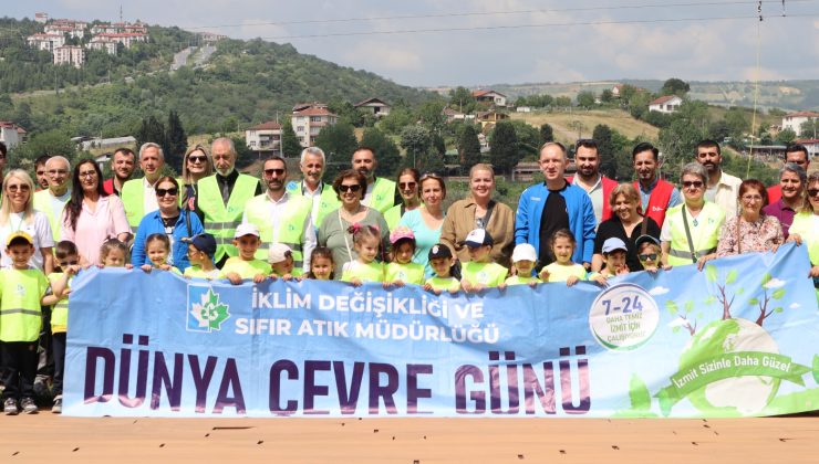 İzmit Belediyesinden Dünya Çevre Günü kapsamında anlamlı etkinlik