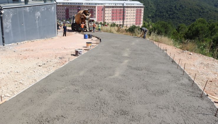 İzmit Belediyesinden öğrenci yurdu bağlantı yoluna konforlu ve güvenli dokunuş