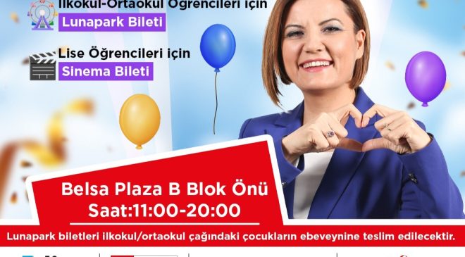 İzmit Belediyesinden öğrencilere tatil hediyesi